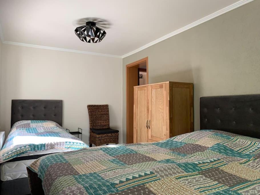 Waldferienhaus Dunja Mit Whirlpool, Sauna U Garten Hain  Exterior foto
